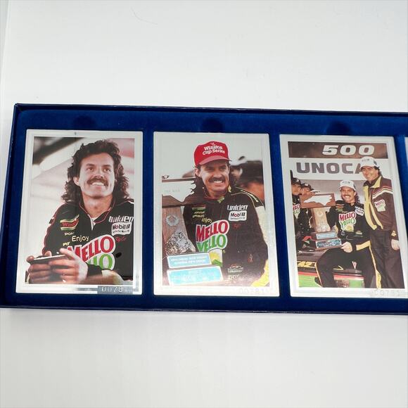 🎁 Card Dynamics Kyle Petty #42 Set of 5 Limited Edition Metal Trading Cards - Picture 4 of 5